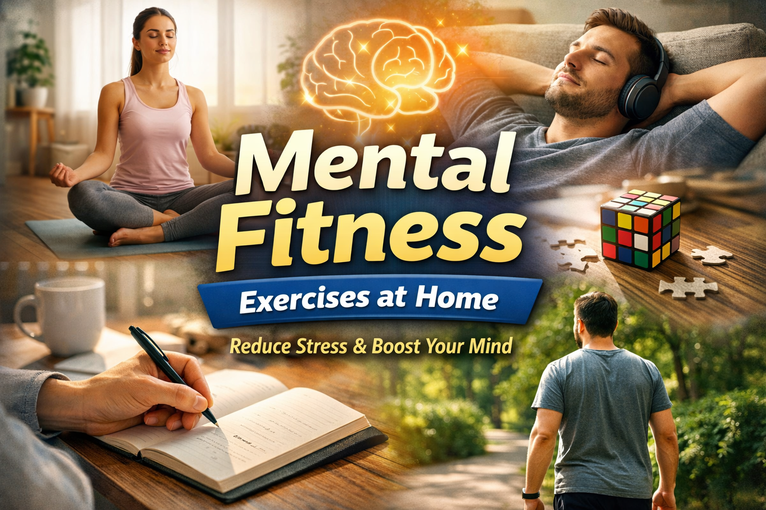 5 Mental Fitness Exercises at Home (Complete 2026 Guide)